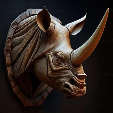 3D model Rhinoraja odai (STL)